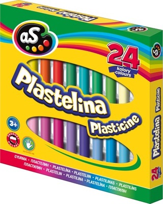PLASTELINA 24 kolory AS ASTRA