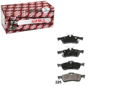 Ash51-02-225 гальмівні колодки гальмівні honda civic ix 2.2 i фото №1