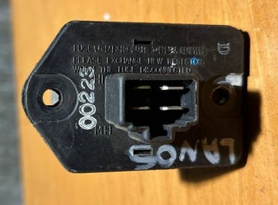 Резистор вентилятор daewoo lanos фото №1