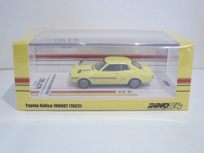 Inno 1:64 Toyota Celica 1600GT 1970 yellow
