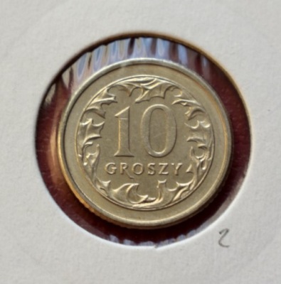 10 GROSZY 1991 STAN 1