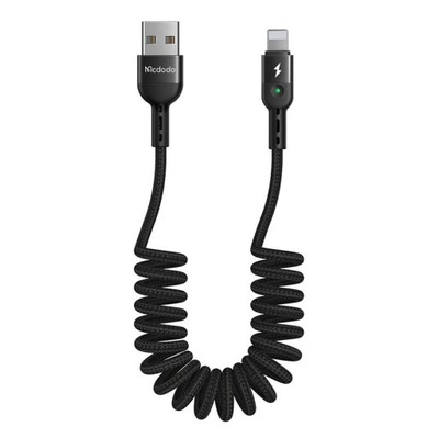 Kabel USB do Lightning Mcdodo sprężynowy 1.8m