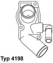 ТЕРМОСТАТ, СЕРЕДИНА ОХЛАЖДАЮЧАЯ BORGWARNER 4198.92D