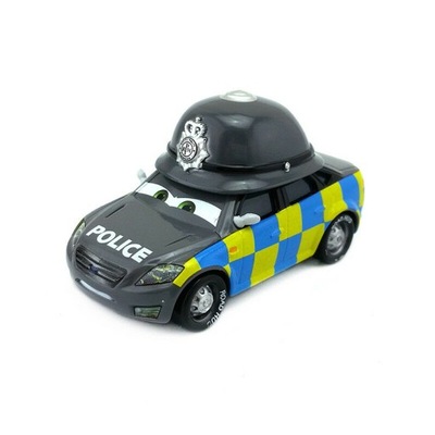 DISNEY MATTEL CARS AUTA MARK WHEELSEN POLICJANT UK