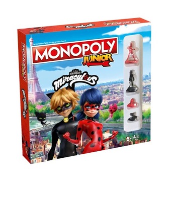 Winning Moves Monopoly Junior Miraculous
