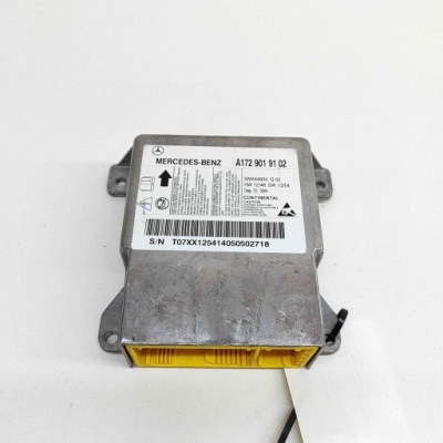 Mercedes w172 slk модуль датчик подушка безпеки a1729019102 фото №1