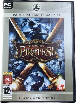 SID MEIER’S PIRATES! PIRATES płyta ideał komplet PL PC