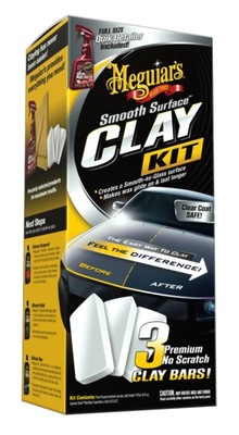 MEGUIARS SMOOTH SURFACE CLAY KIT GLINKA DO LAKIERU