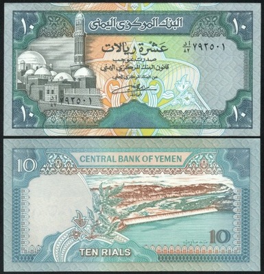 $ Jemen 10 RIALS P-24 UNC 1992