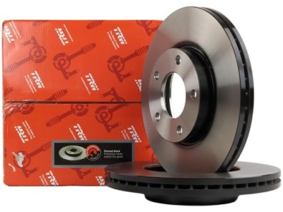 Trw df4384 диск гальмівна фото №1