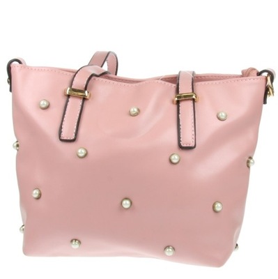 ELLA DAMSKA TOREBKA RÓŻOWA Z DŻETAMI CASUAL 1MPC