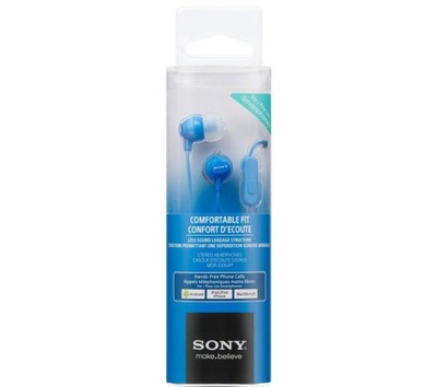 Sony MDR-EX15AP Niebieska