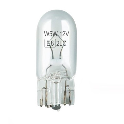 Żarówka W5W T10 5W W2.1x9.5d 12V 1 sztuka