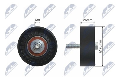 NTY ROLLO PROPULSOR CORREA MULTICOSTAL  