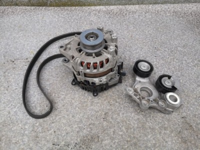 Fiat 500 panda hybrid гибрид генератор ремень orginal фото №1