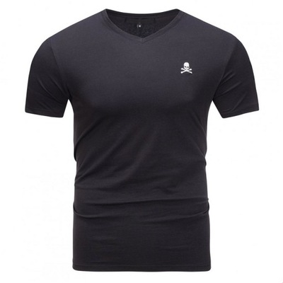 Philipp Plein t-shirt męski czarny oryginał logo UTPV01-99 M
