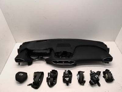 Santa fe iv приборная панель подушка безопасности ремни head up фото №1