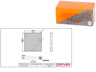 ФІЛЬТР САЛОНУ MAZDA B-SERIE 02-06 STANDA RD DRIVE+