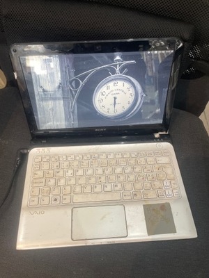 Laptop Sony Vaio SVE1111M1EW 11,6 " AMD E2 4 GB / 500 GB biały