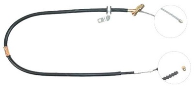 CABLE FRENOS DE MANO TOYOTA RAV4 94-00 IZQUIERDA  