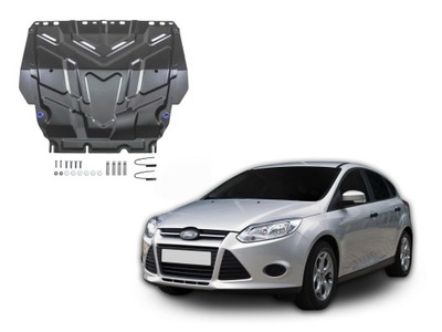 PROTECCIÓN DEL MOTOR CAJAS ACERO FORD FOCUS 3 2011-18  