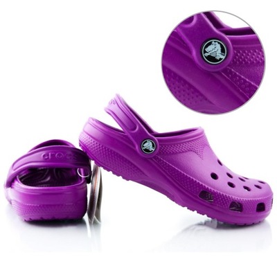 Klapki CROCS wygodne damskie sportowe piankowe lekkie r 35