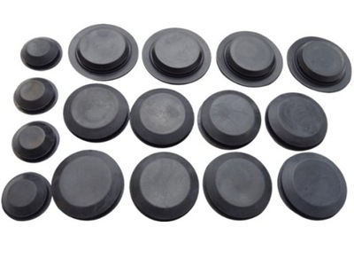 16x заглушка резиновый элемент отверстие порог mercedes vito w638 фото №1