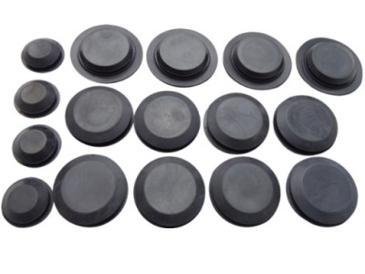 16x заглушки порог резиновые mercedes w124 w126 r170 фото №1