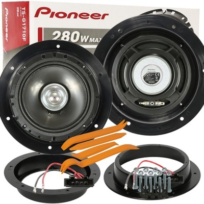 JUEGO PIONEER ALTAVOCES AUDI TT 8J Q3 8U VW CADDY TOURAN I PARTE DELANTERA DISTANCIAS  