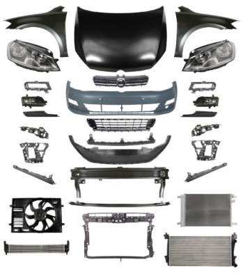 Golf vii 7 перед pas капот бампер крила лампа фото №1