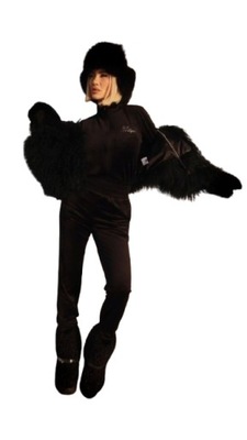 Kombinezon WES BLACK - Just Unique Czarny M/L