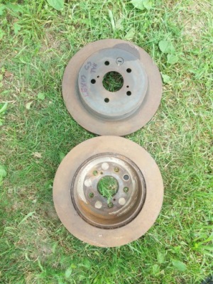 Lexus gs диск гальмівна задня 12-20 фото №1