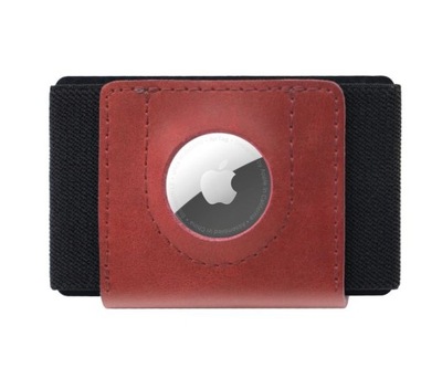 Fixed Tiny Wallet Skórzany Portfel na Lokalizator Apple AirTag