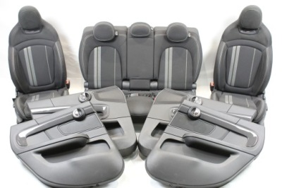 Сидіння заднє сидіння обшивки салон спортивні сидіння jcw mini f60 countryman фото №1