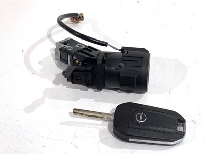 Замок запалювання opel corsa f 9673257480 1.2 101km ключ фото №1