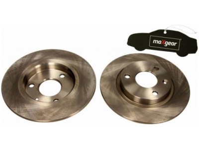 Тормозные диски перед maxgear 19-0697 +ароматизатор фото №1