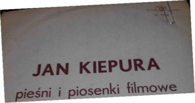 Piesni I Piosenki Filmowe (Songs) - Jan Kiepura