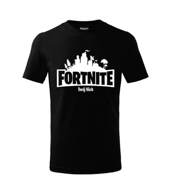 T-SHIRT KOSZULKA FORTNITE TWÓJ NICK (104)