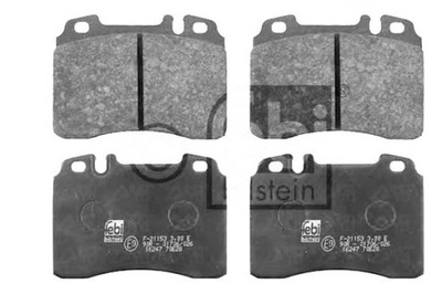 FEBI PADS BRAKE MERCEDES W124. W210 E-CLASS - milautoparts-fr.ukrlive.com