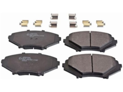 Тормозные колодки перед blue print adm54283 фото №1