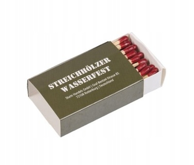 ZAPAŁKI WODOODPORNE Mil-Tec Niemiecke survival