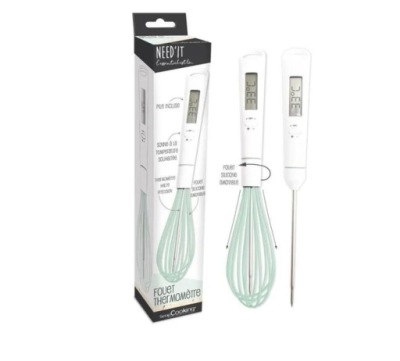 Trzepaczka z termometrem Scrap Cooking