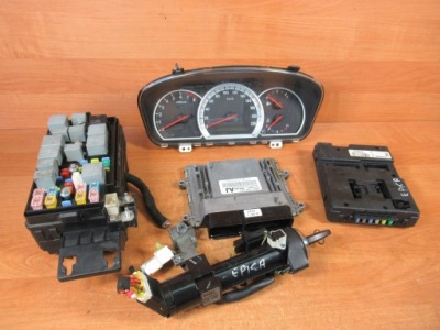 Бортовой компьютер набор chevrolet epica ii 2,0 b 96862960 фото №1