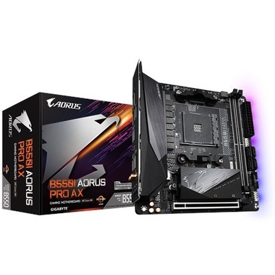 Gigabyte B550I AORUS PRO AX 1.0 Rodina procesorov AMD, Patica procesora AM4,