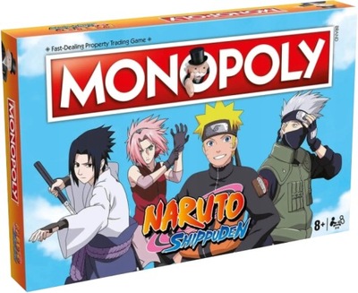 Gra Monopoly: Naruto Shippuden - Pełne wydanie