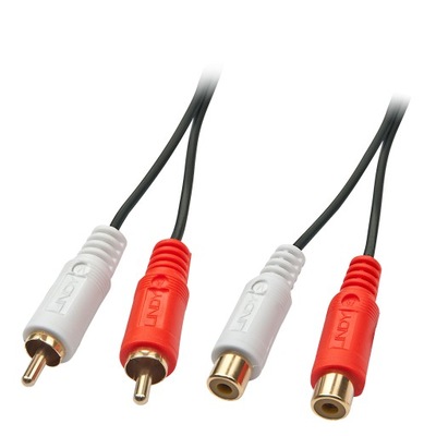 Kabel przedłużacz audio RCA Chinch Lindy 35674 10m