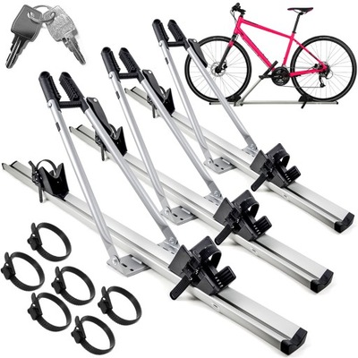 ZAMYKANY UNIVERSAL AMOS TOUR MALETERO SOPORTE BICICLETAS DE TECHO AL 3 BICICLETAS  