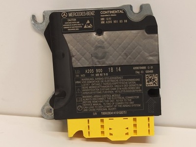Mercedes w205 модуль подушка безопасности a2059001814 фото №1