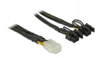 Kabel zasilający Rozdzielacz PCI-E Delock 30cm