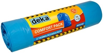 WORKI COMFORT PACK MOCNE NIEBIESKIE Z TAŚMĄ 60L